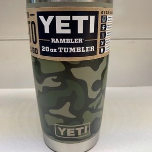 Limited Edition Camo Yeti 20 oz Rambler